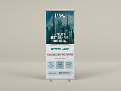 Corporate rollup banner ads banner design corporate rollup design graphic design minimalist banner outdoor banner pullup rollup rollup banner design signs