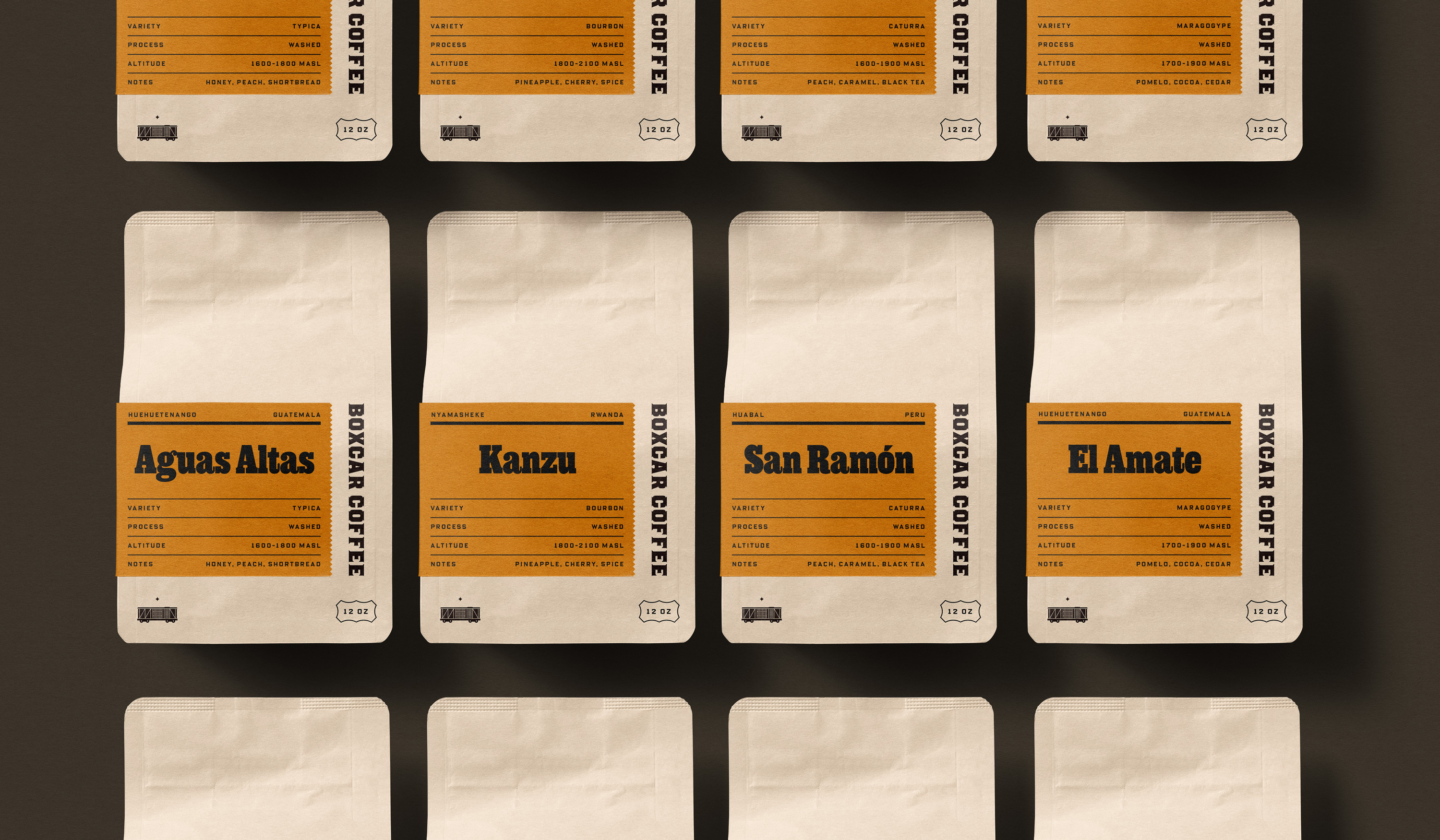 Boxcar Coffee boxcar caboose coffee locomotive package packaging train