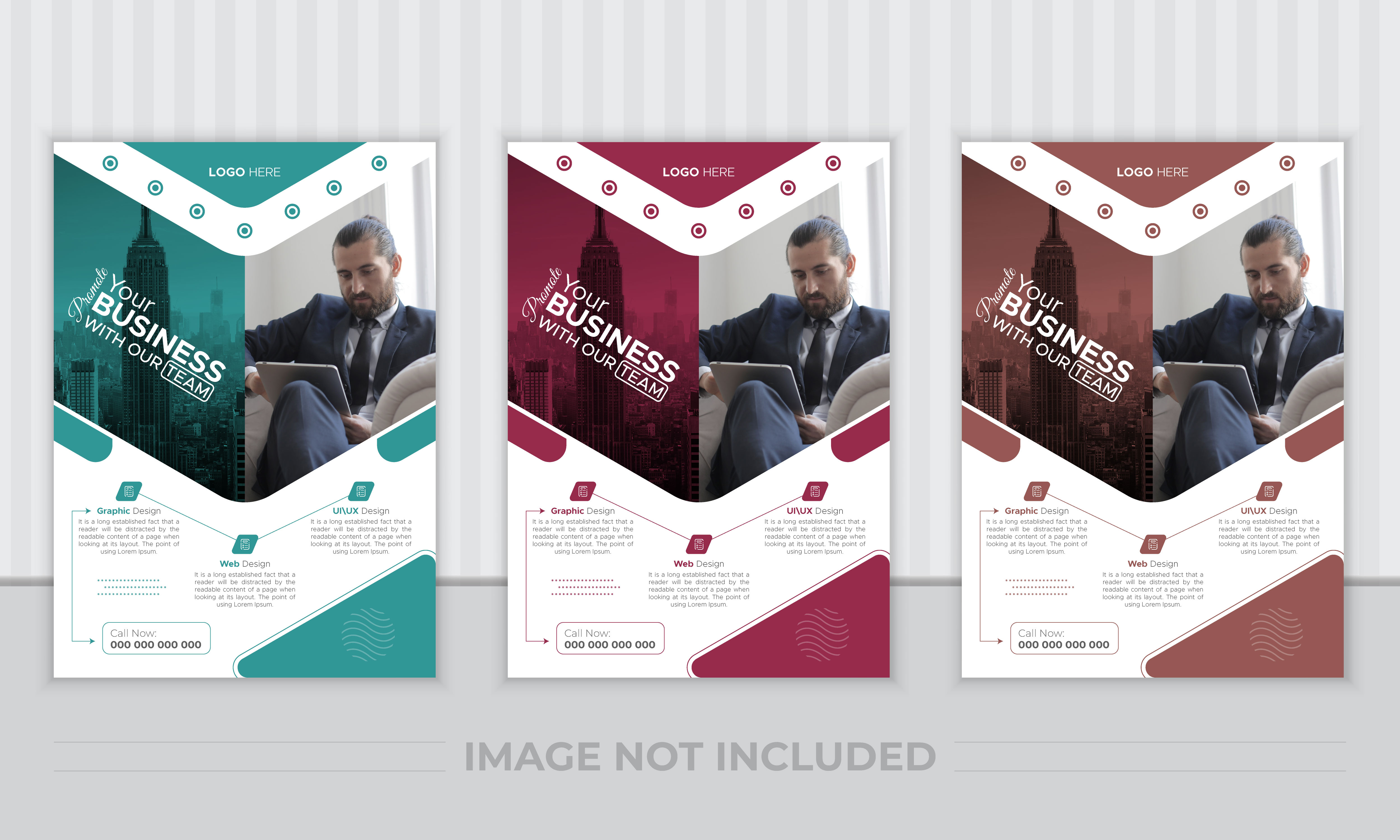 Corporate Business Flyer and Brochure Design Template business business flyer clean corporate design flyer flyer design graphic design illustration logo minimal ui
