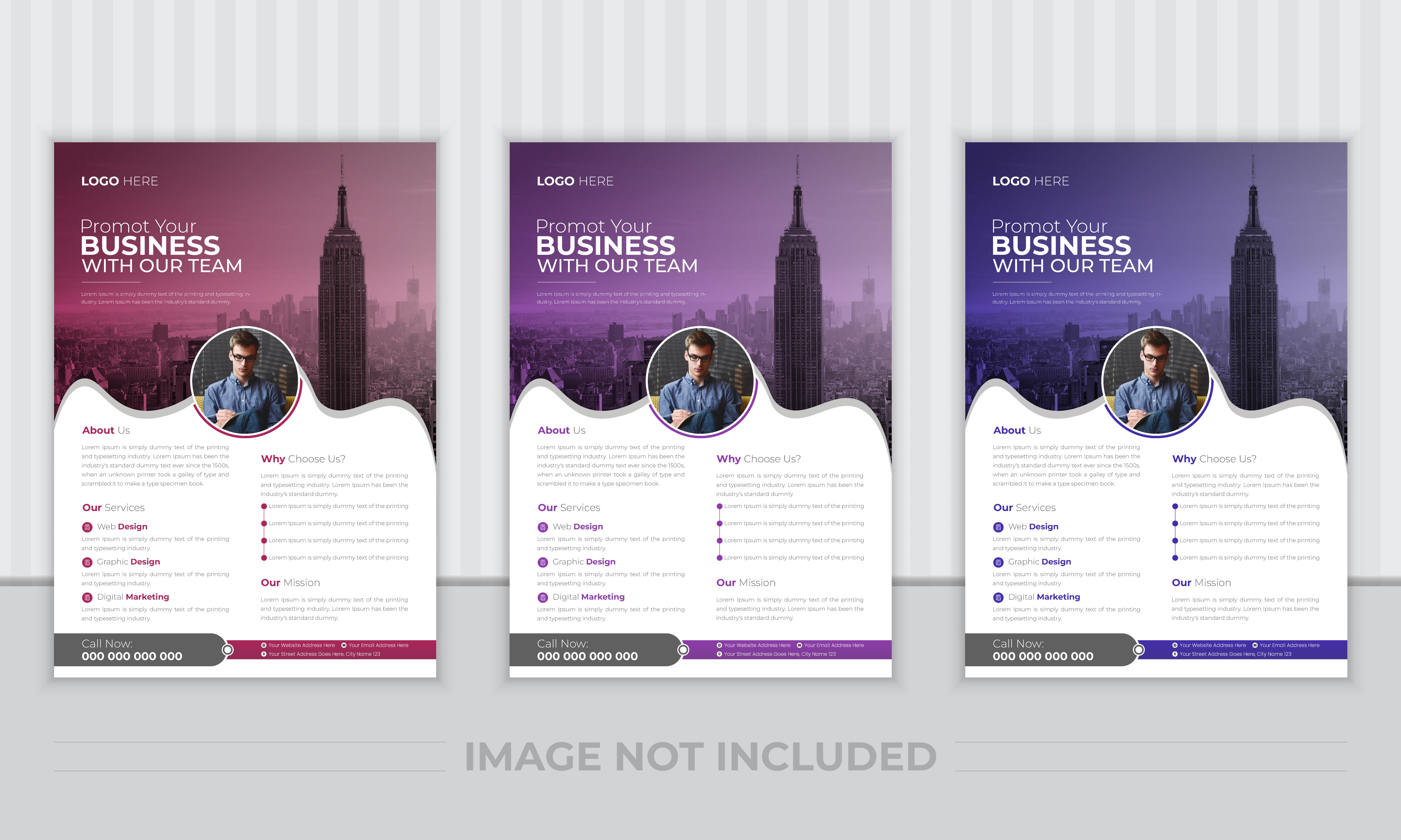 Corporate Business Flyer and Brochure Design Template branding business business flyer clean corporate design flyer flyer design graphic design illustration logo minimal template ui
