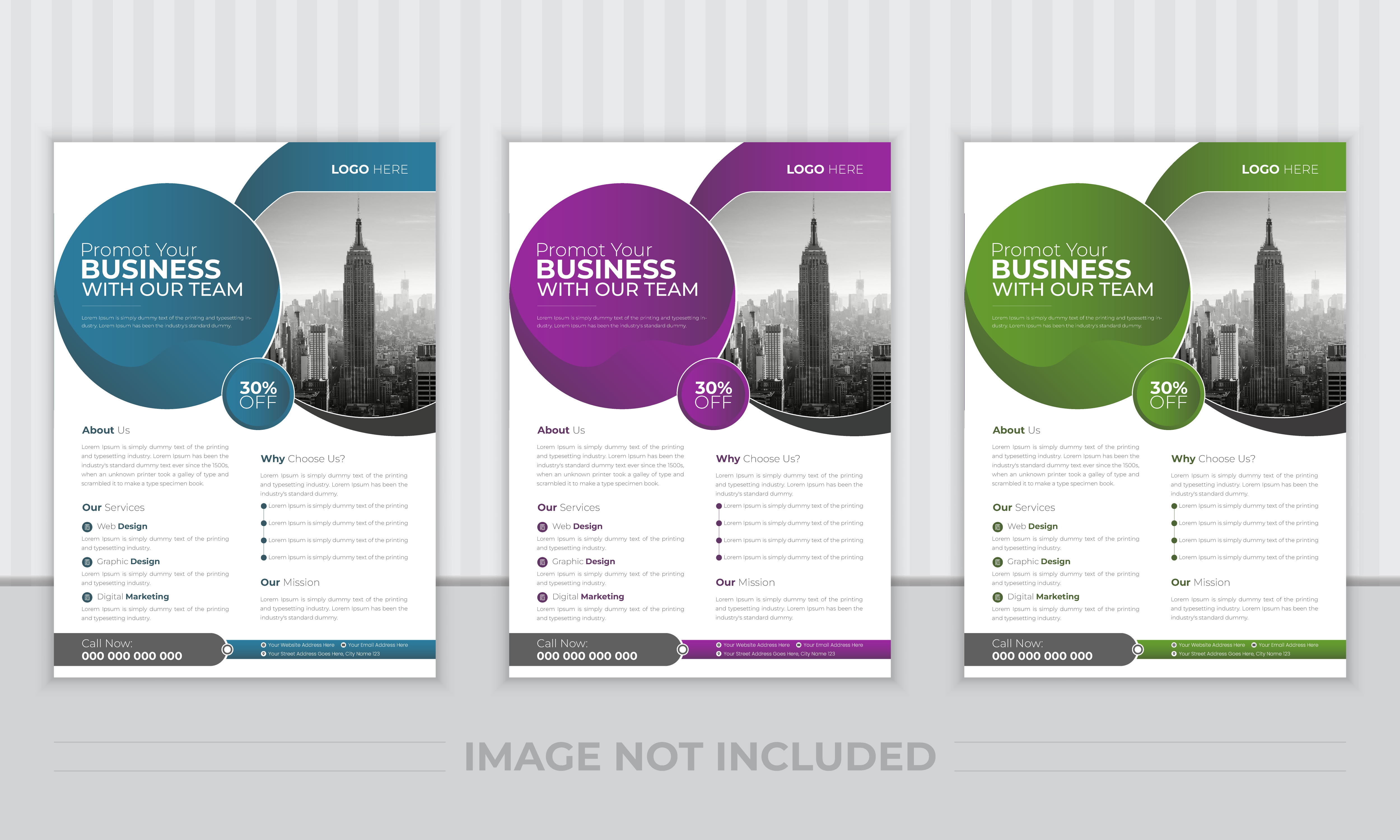 Corporate Business Flyer and Brochure Design Template branding business business flyer clean corporate design flyer flyer design graphic design illustration logo minimal template ui