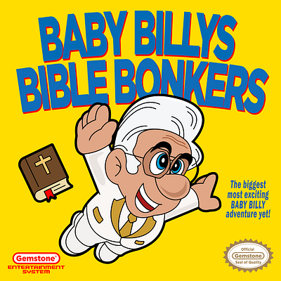 Baby Billy's Bible Bonkers! babybilly branding characterdesign dannymcbride design gemstones hbo illustration illustrator logo therighteousgemstones vector waltongoggins