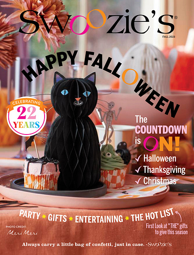 Fall & Seasonal Gift & Entertaining Lookbook catalog catalog design graphic design layout lookbook product catalog