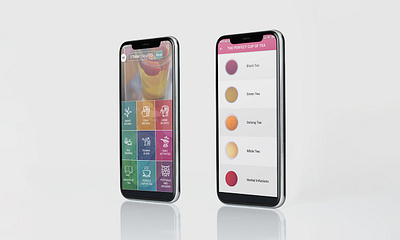 Dilmah teainspired Mobile App Design app branding ui ux