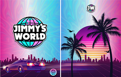 Jimmy's World - Sublimated T-Shirt Design apparel branding design graphic design logo sublimation