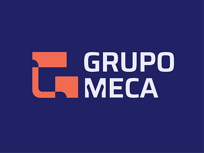 Logo for Grupo Meca brand identity branding brandmark business business card company logo designer graphic design logo logo concept logo designer logo idea logomark visual identity
