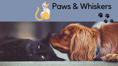 Webpage Design, Home Page 3d animals branding cats design dogs graphic design home page landing page marketing pet care pets web designing web page website website for pets