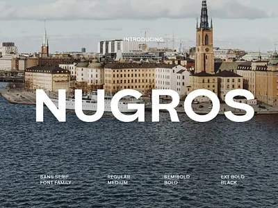 Nugros Sans Serif desktop