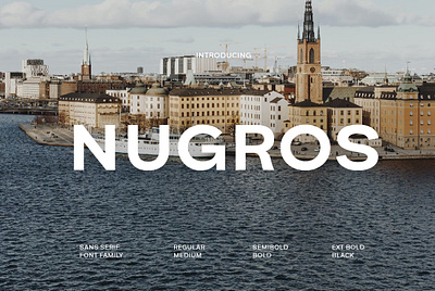 Nugros Sans Serif desktop