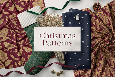 Christmas Patterns app branding design graphic design illustration logo typography ui ux vector