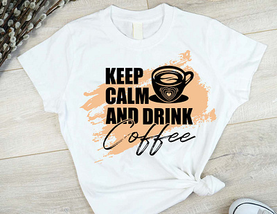 Coffee t-shirt design for coffee lover. apperal coffee coffee cup vector coffee t shirt design coffee tshirt design fashion graphic design illustration poster t shirt t shirt design tshirt design typography vector