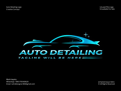 Car Logo, Auto Detailing Logo, Car Wash Logo, Automotive Logo auto detailing logo auto wash logo automobile logo automotive logo branding car clean logo car cleaning logo car detailing logo car garage logo car iocn car logo car monogram logo car polish logo car repair logo car shine logo car wash logo detail logo detailing logo detailing monogram logo logo