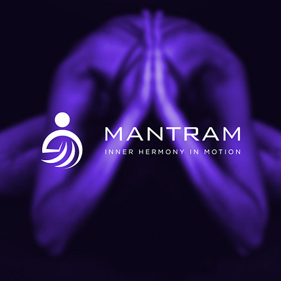 MANTRAM- LOGO AND BRAND IDENTITY PROJECT adobe illustrator brand identity fitness graphic design gym logo logo design yoga