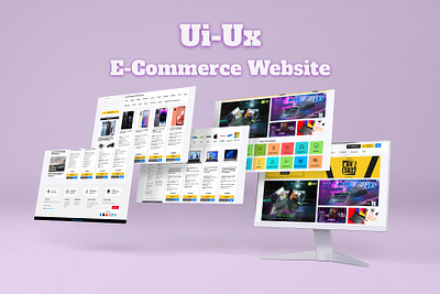 E - Commerce Web UI Design. design e commerce e commerce websites figma uiux uxui website