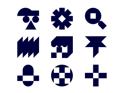 Storra icons brutalism grid icon icon system iconography iconset pictogram punk rock
