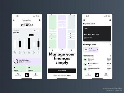 Banking App Design app banking banking app design budget app daily challenge design finance app fintech money savings screen ui ui design ux