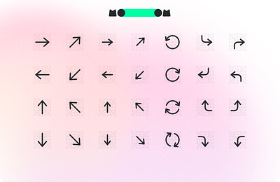 MoooM Day 1 arrows design figma icons ui