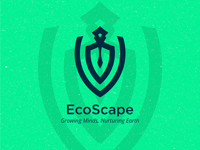 Ecoscape Logo, Authentic collection logo branddesign brandidentity branding companybranding creativedesign designerwear designinspiration ecofriendly ecoscape elegantdesign graphicdesign greenindustry leafpattern logodesign logoinspiration stylizedtext sustainability timelessdesign typography visualidentity