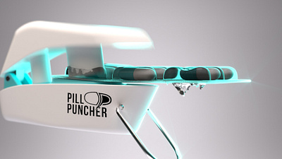 Pill Puncher | Industrial | 3D Animation 3d 3d art 3d modeling 3d sculpting adobe aftereffects animation animator artist branding cg artist cgi character animation cinema 4d design graphic design houdini illustration motion graphics substance 3d painter texturing