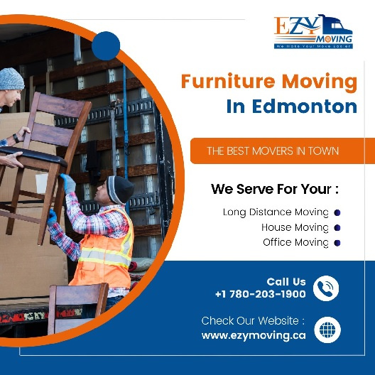 Furniture Moving In Edmonton by Ezymoving on Dribbble