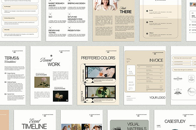 Asyana - Proposal & Questionnaire annual report branding brochure canva catalog company profile deck design download elegant graphic design invoice pitch presentation proposal questionnaire template