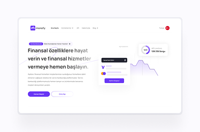 Monofy : Payment Services Landing Page Hero banking business banking credit card design financial hero design landing landing page landing page design landing page hero payment design payment landing page saas ui ux