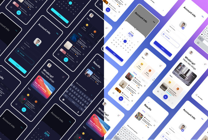 Mobile app UI UX design, dashboard ui ux, Website UI UX design by ...