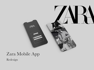 Zara | Mobile App Retail Clothing Brand appdesign application brand branding clothingbrand mobile mobileapp redesign retail ui ux uxcase zara