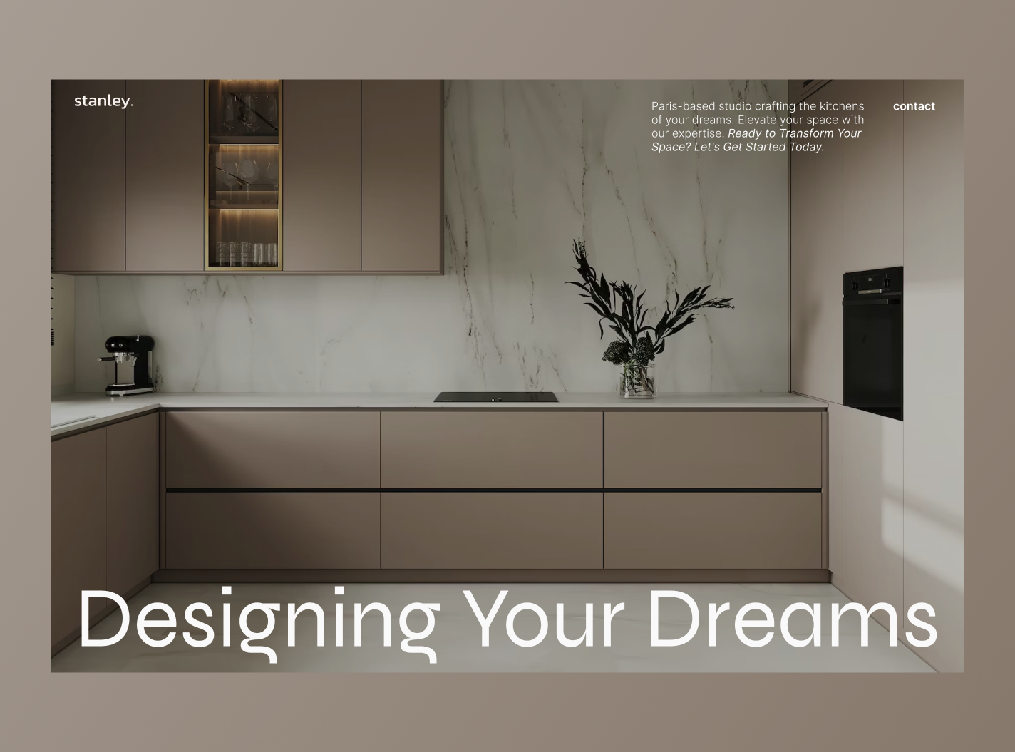 Example of Interior Design Studio Webdesign