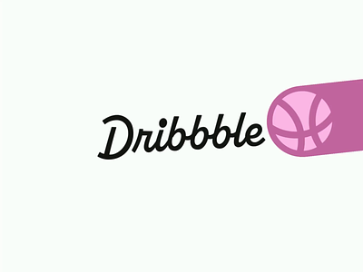 Dribbble animation logo animation logo logo animation ui