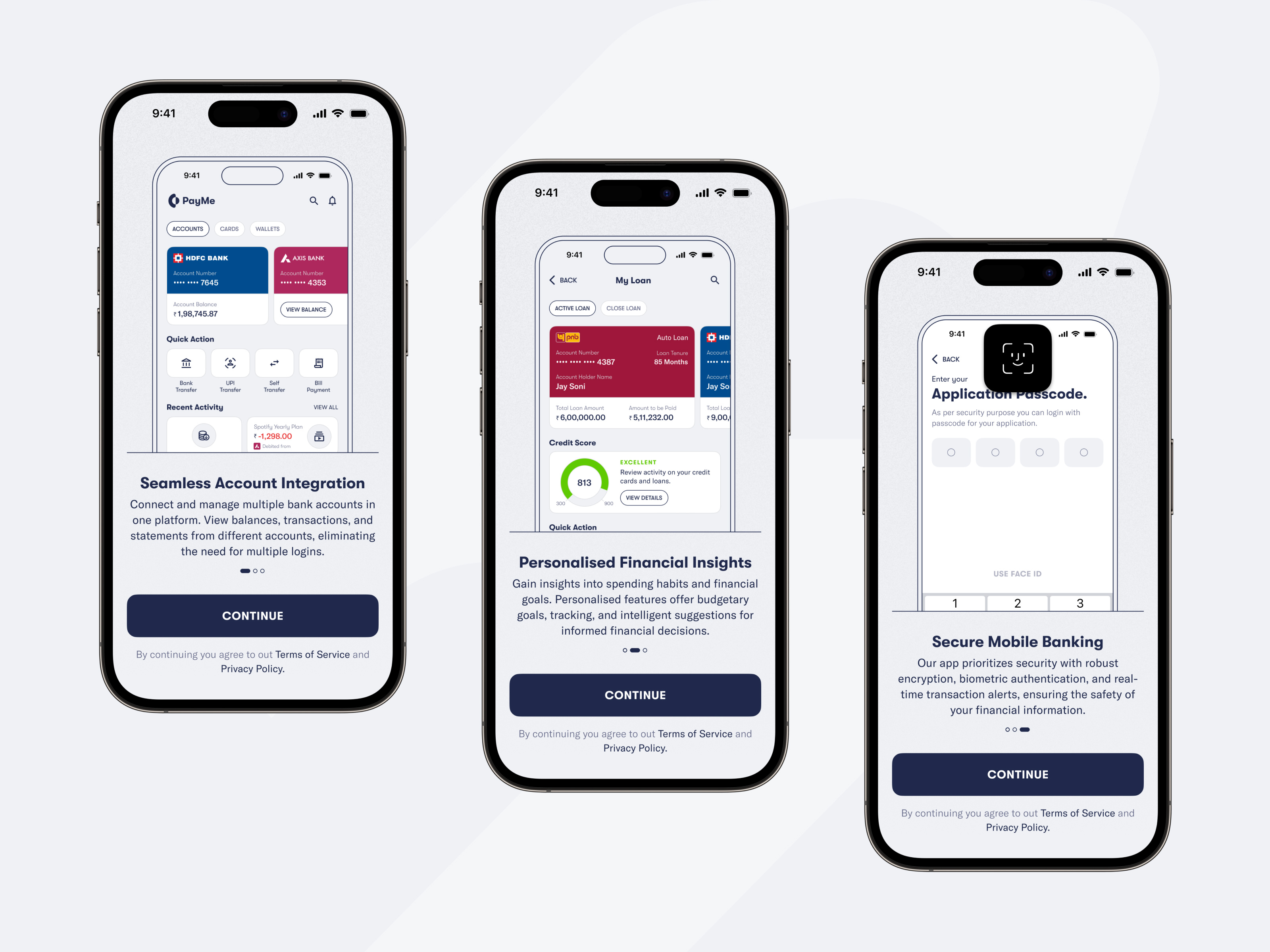 Finnexo Fintech App by MindInventory UI/UX for MindInventory on Dribbble