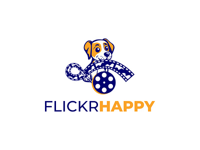 Flicker Happy branding graphic design logo