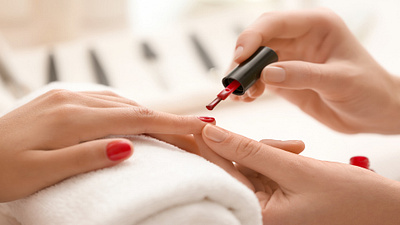 Achieve Elegance and Durability with Gel Overlay Nails beauty branding graphic design motion graphics nail salon salon