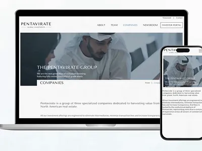 PENTAVIRATE branding digital marketing seo ui uiux web design web development