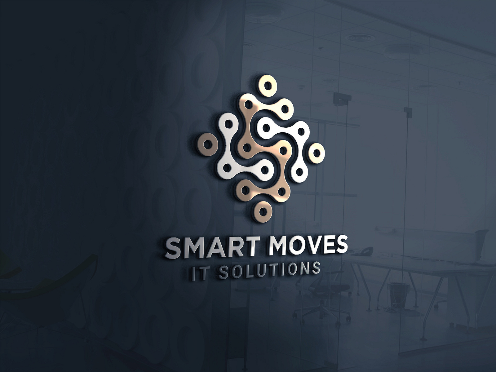 3D Logo Design for Smart Moves by Sangeen Riaz on Dribbble