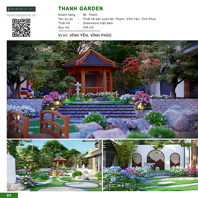 Tổng hợp thiết kế sân vườn Greenmore thực hiện garden design