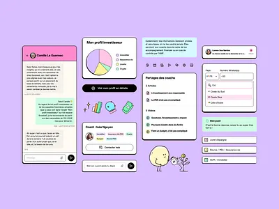 ❄️ Fractal Design System atomic colors components cute delight design system illustration kawaii neo brutalism neu brutalism product design system ui design