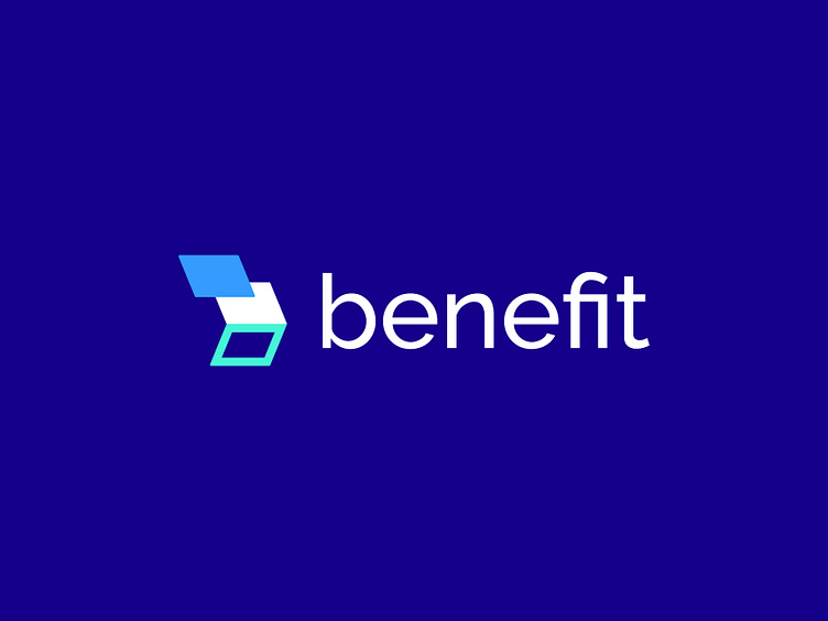 Benefit logo, Fintech logo design by Md Humayun Kabir on Dribbble