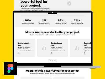 Figma Wireframe Template design desktop download figma flat graphic graphic design grid kit landing landingpage layout minimal modern ui ui design ux ux design web wireframe