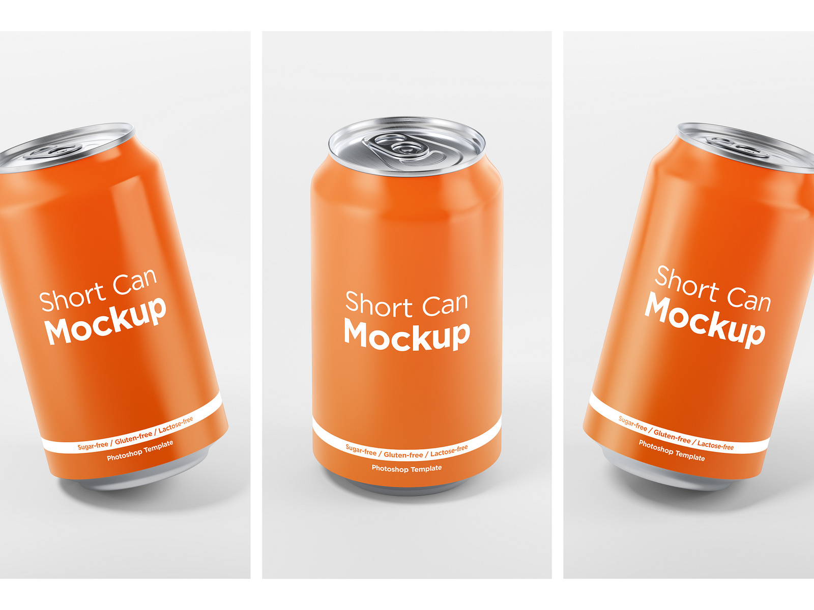 Aluminum Short Can Mockups by Dreamyard Visuals on Dribbble