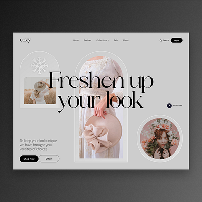 E-Commerce Shop Homepage design clean design ecommerce website la landing page design landingpage modern design pixavail pixavailstudio pixavailteam shop website ui ux website design