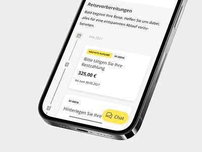 Customer Account for Roadfans 🚐 camping app clean clean ui customer account customer servcie invoice invoicing task task management timeline ux design