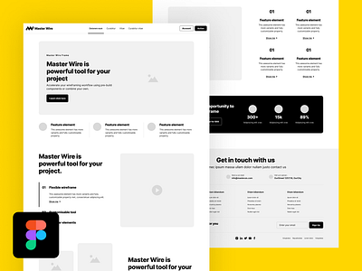 Wireframe Webdesign Page design figma kit product site template ui design ui wireframe ux design ux wireframe web web design web site web wireframe webdesign website website design wireframe wireframe design wireframe web