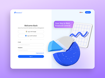 Login Page dailyui dashboard finance login signup ui uichallenge uidesign uiux userinterface uxui webapp website