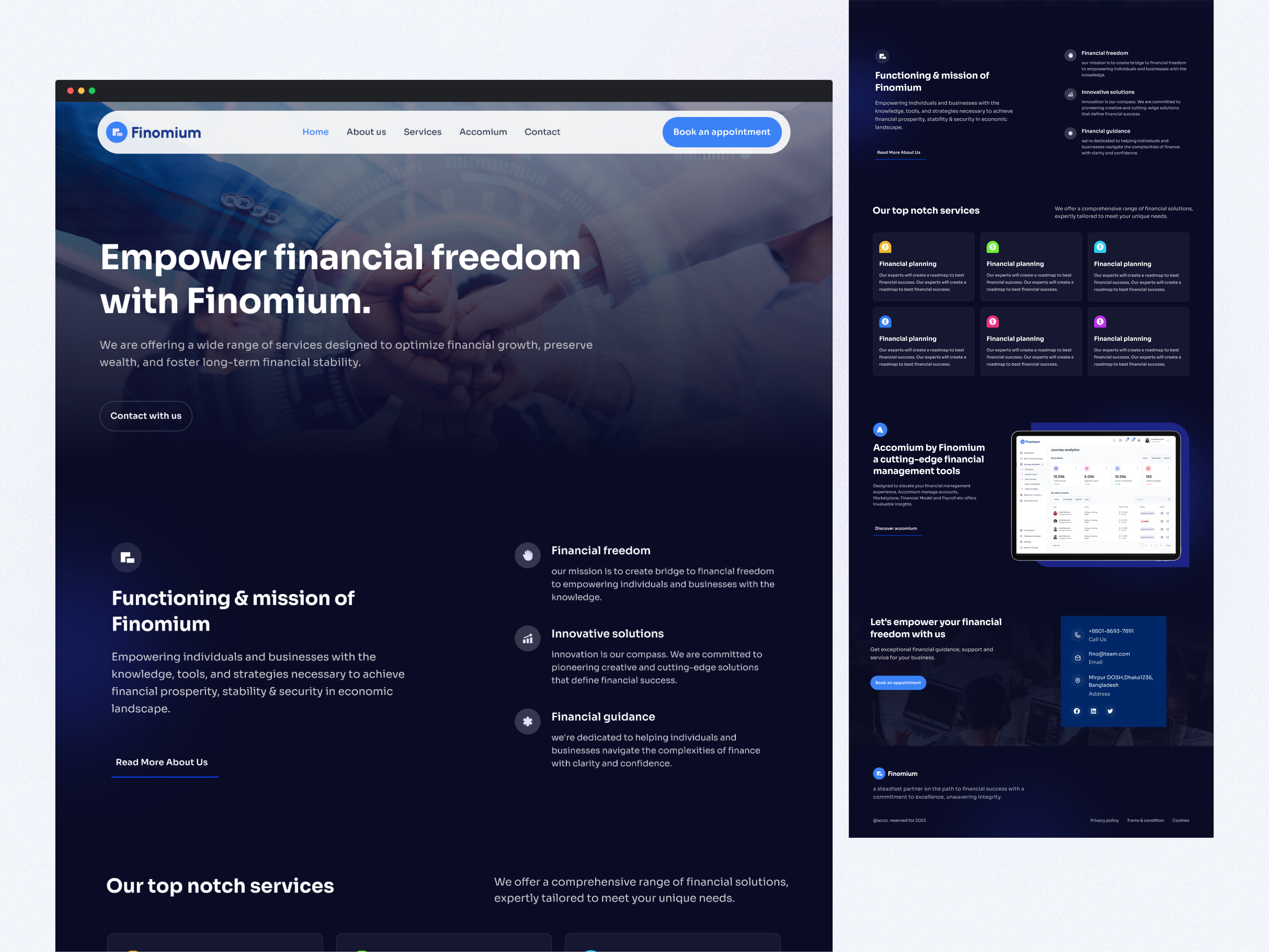Agency website design agency design ui website