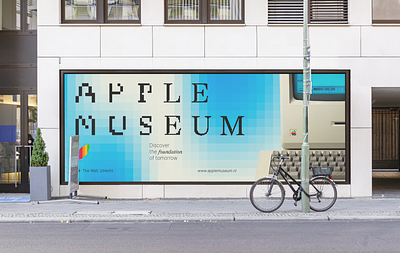 Apple Museum - Brand Identity animation apple art direction brand identity branding logo mac museum pixelated pixels website