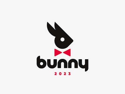 Bunny bunny design hare logo rabbit