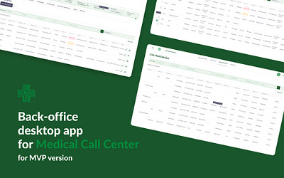 Back-office desktop app for Medical Operator Świat Zdrowia 1.1 app backoffice callcentre desktopapp health ui ux