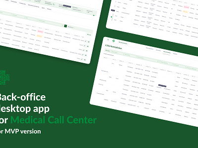 Back-office desktop app for Medical Operator Świat Zdrowia 1.1 app backoffice callcentre desktopapp health ui ux