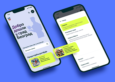 Government Mobile App Concept app design ios mobile